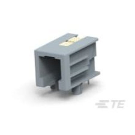 TE CONNECTIVITY Modular Jack SE  4/4  Gold flash 1-1705949-1